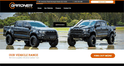 Desktop Screenshot of gardnercars.com.au